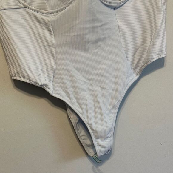 Swimsuits For All Camille Kostek She's Iconic Underwire One Piece Baby Blue 2XL - Picture 6 of 12